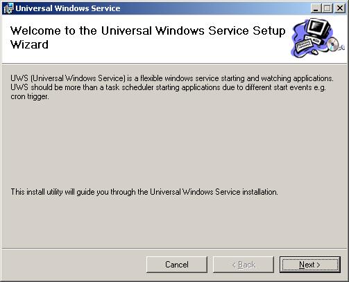 Install UWS